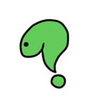 Green small snake（個別スタンプ：33）