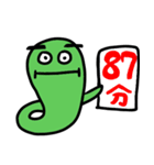 Green small snake（個別スタンプ：38）