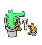 Shark's story : the Daily Life of Shark（個別スタンプ：24）