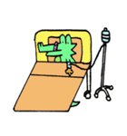 Shark's story : the Daily Life of Shark（個別スタンプ：38）
