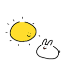 白玉うさぎ（個別スタンプ：34）