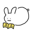 白玉うさぎ（個別スタンプ：35）
