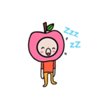 HAPPY PINK APPLE（個別スタンプ：11）
