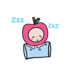 HAPPY PINK APPLE（個別スタンプ：33）
