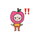 HAPPY PINK APPLE（個別スタンプ：36）