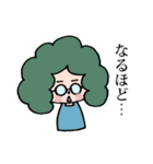 アフロさん【ゆる敬語】（個別スタンプ：21）