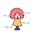 アフロさん【ゆる敬語】（個別スタンプ：30）