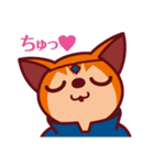 うらにゃいネコいちすけ（個別スタンプ：4）