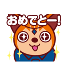 うらにゃいネコいちすけ（個別スタンプ：10）