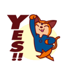 うらにゃいネコいちすけ（個別スタンプ：15）