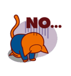 うらにゃいネコいちすけ（個別スタンプ：16）
