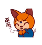うらにゃいネコいちすけ（個別スタンプ：36）