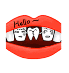 Happy Mr.Tooth（個別スタンプ：1）