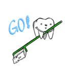 Happy Mr.Tooth（個別スタンプ：14）