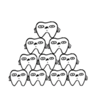Happy Mr.Tooth（個別スタンプ：15）