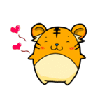誰でも使える とら＆らいおん（個別スタンプ：3）