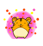 誰でも使える とら＆らいおん（個別スタンプ：19）