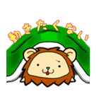 誰でも使える とら＆らいおん（個別スタンプ：28）