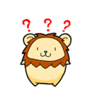 誰でも使える とら＆らいおん（個別スタンプ：38）