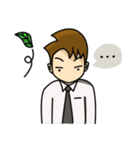 Khawtum office man1（個別スタンプ：1）