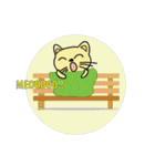 Cute Mottled Yellow Cat（個別スタンプ：5）