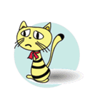 Cute Mottled Yellow Cat（個別スタンプ：10）