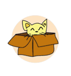 Cute Mottled Yellow Cat（個別スタンプ：23）