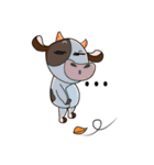 Tricksy Time of Lovely Dairy Cow（個別スタンプ：3）