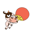 Tricksy Time of Lovely Dairy Cow（個別スタンプ：13）