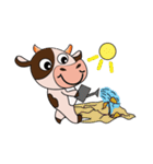 Tricksy Time of Lovely Dairy Cow（個別スタンプ：19）