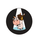 Tricksy Time of Lovely Dairy Cow（個別スタンプ：37）