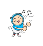 "siame "と小さな球 "B"（個別スタンプ：5）