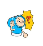 "siame "と小さな球 "B"（個別スタンプ：8）