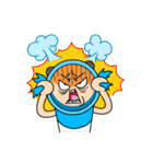 "siame "と小さな球 "B"（個別スタンプ：15）