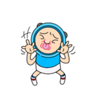 "siame "と小さな球 "B"（個別スタンプ：19）
