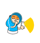 "siame "と小さな球 "B"（個別スタンプ：26）