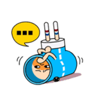 "siame "と小さな球 "B"（個別スタンプ：37）