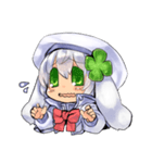 ふわふわ兎のラヴィさん（個別スタンプ：5）