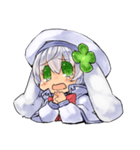 ふわふわ兎のラヴィさん（個別スタンプ：6）