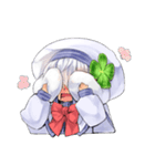 ふわふわ兎のラヴィさん（個別スタンプ：9）