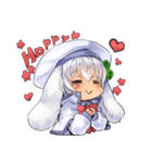 ふわふわ兎のラヴィさん（個別スタンプ：11）
