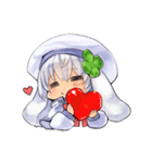 ふわふわ兎のラヴィさん（個別スタンプ：12）