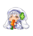 ふわふわ兎のラヴィさん（個別スタンプ：30）