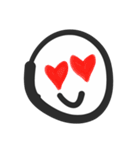 Emoji face - funny weird smiley sticker（個別スタンプ：1）