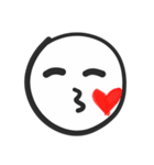 Emoji face - funny weird smiley sticker（個別スタンプ：7）