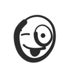 Emoji face - funny weird smiley sticker（個別スタンプ：12）