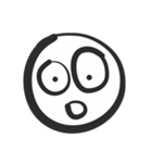 Emoji face - funny weird smiley sticker（個別スタンプ：26）