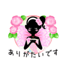 妖精とお花の華やかなスタンプ（個別スタンプ：20）