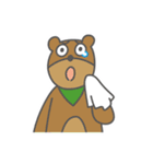 毎日つかえる♪金たろう＆くまお（個別スタンプ：13）