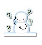 Gyu-gyu Jjing and Snowman（個別スタンプ：12）